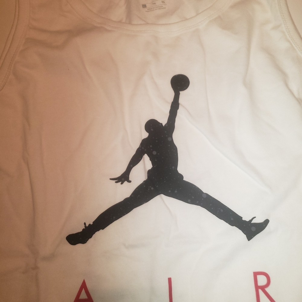 Jordan Mens Jumpman Tank Top White - Picture 3 of 16